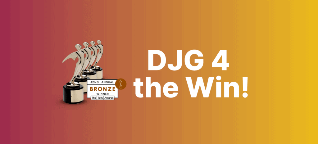 The Telly Awards Recognize Four Client Videos - DJG 4 the Win! The Telly Awards Recognize Four Client Videos|DJG 4 the Win! The Telly Awards Recognize Four Client Videos|DJG 4 the Win! The Telly Awards Recognize Four Client Videos|DJG 4 the Win! The Telly Awards Recognize Four Client Videos